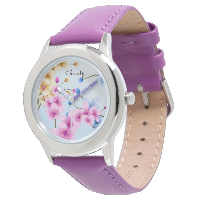 Pulsera Reloj de acero inoxidable con bisel personalizado/ (Angular)