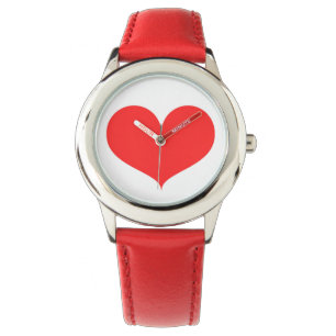 Pulsera Reloj de acero inoxidable para bizcocho/corazón p