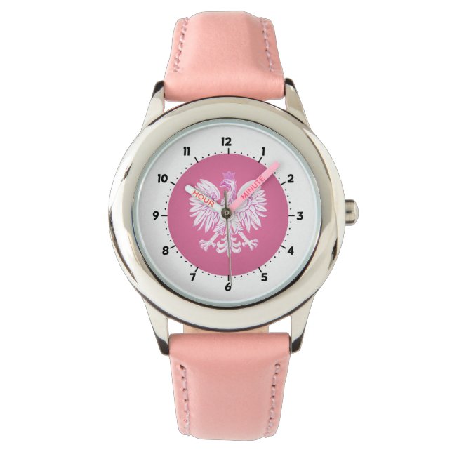 Pulsera Reloj de águila polaca (Anverso)