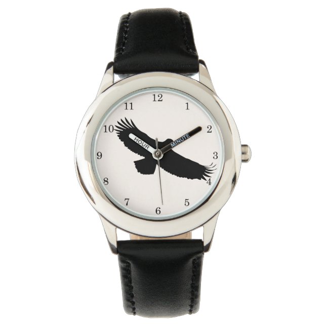Pulsera Reloj de águila voladora (Anverso)