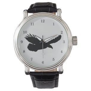 Pulsera Reloj de águila voladora - Personalizable