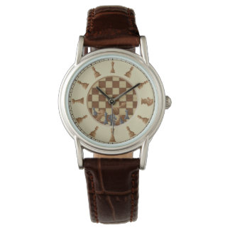 Pulsera reloj de ajedrez