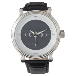 Pulsera Reloj de alineación planetaria minimalista