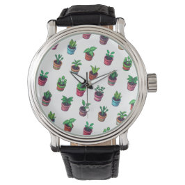 Pulsera Reloj de Amante de Plantas