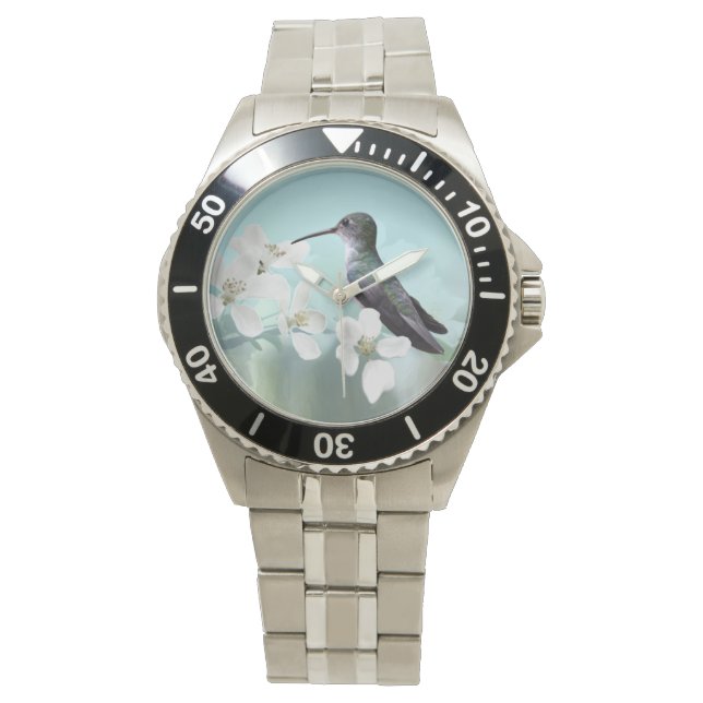 Pulsera Reloj de Amazilias (Anverso)