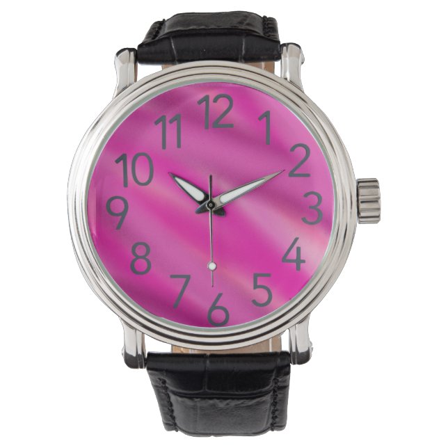 Pulsera Reloj de amigo de Fuchsia  (Anverso)