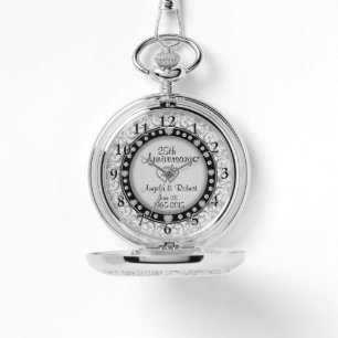 Pulsera Reloj de aniversario personalizado