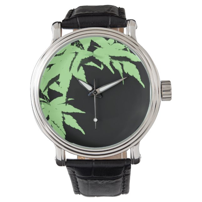 Pulsera Reloj de Arce Japonés (Anverso)