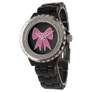 Pulsera Reloj de arco rosado