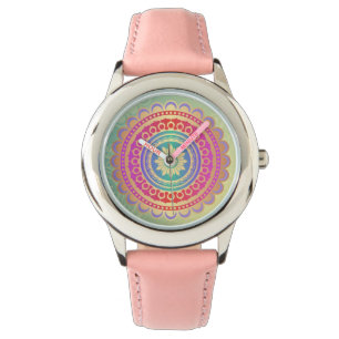 Pulsera reloj de arte hindi