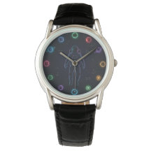 Reloj de astronauta en el espacio | Planetas cósmi