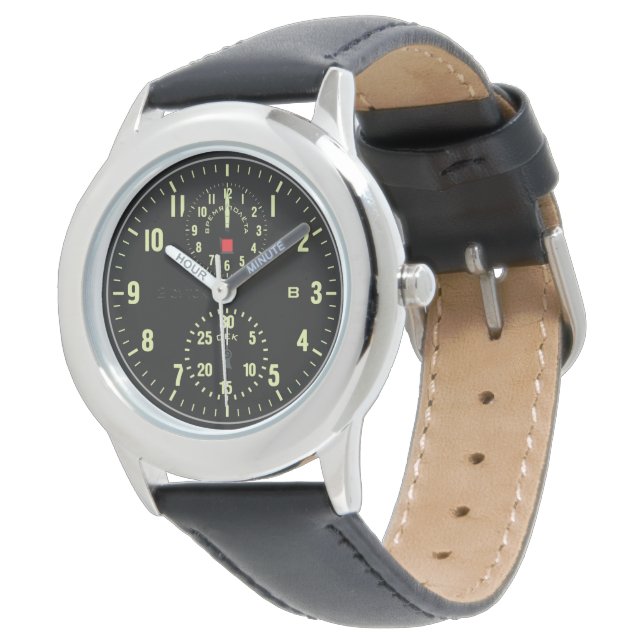 Pulsera Reloj de avión (Angular)