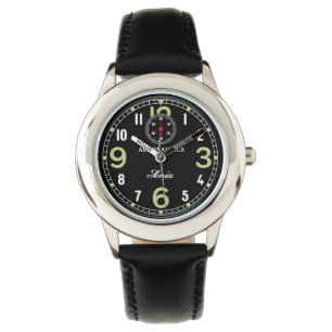 Pulsera Reloj de avión retro