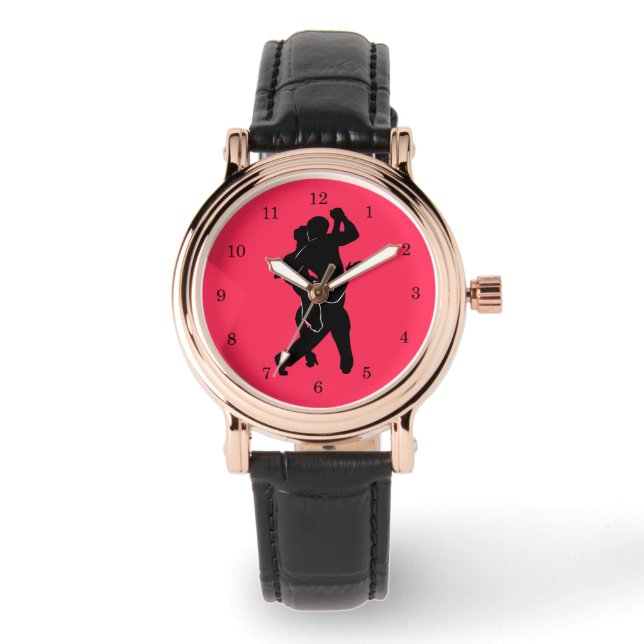 Pulsera Reloj de bailarín de tango para parejas (Anverso)