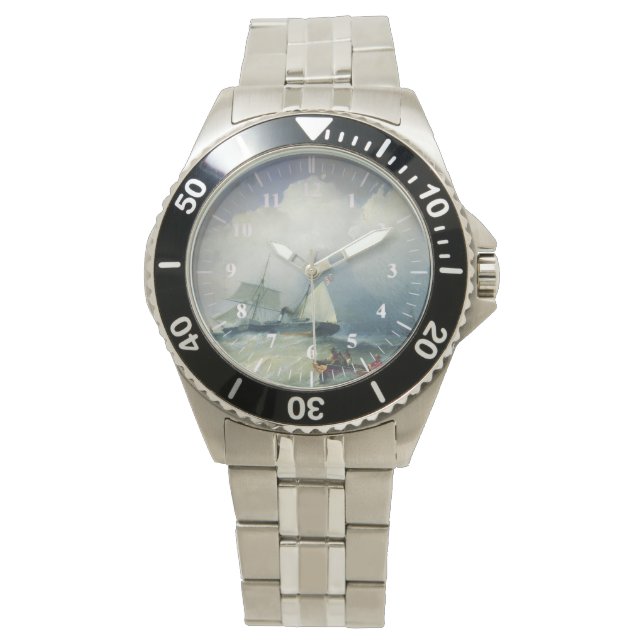 Pulsera Reloj de batalla marina (Anverso)