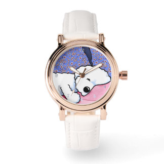 Pulsera Reloj de Bichon Frisé Dormido