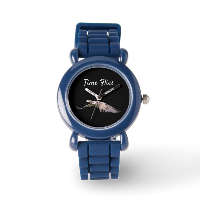 Pulsera Reloj de bisel ajustable para niños con águila juv (Anverso)