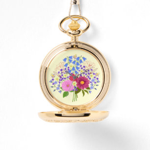 Pulsera Reloj de bolsillo Blumenstrauss amarillo