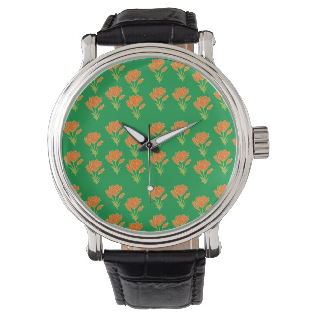 Pulsera Reloj de bolsillo del reloj de pared acrílico (Anverso)