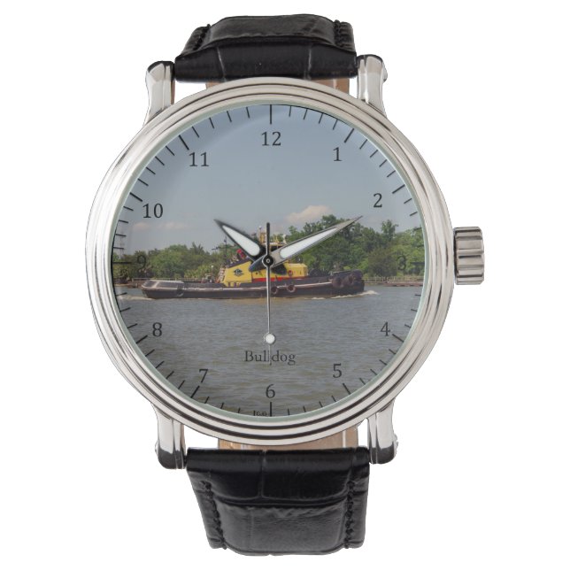 Pulsera reloj de bulldog (Anverso)