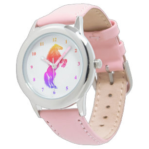 Pulsera Reloj de caballos salvajes de incendios - Colores 