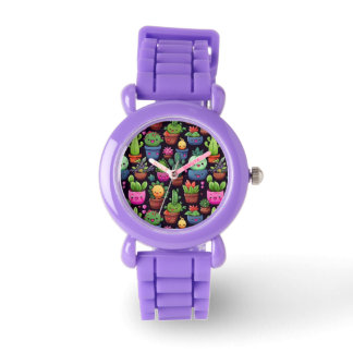 Pulsera Reloj de Cactus Kawaii #2