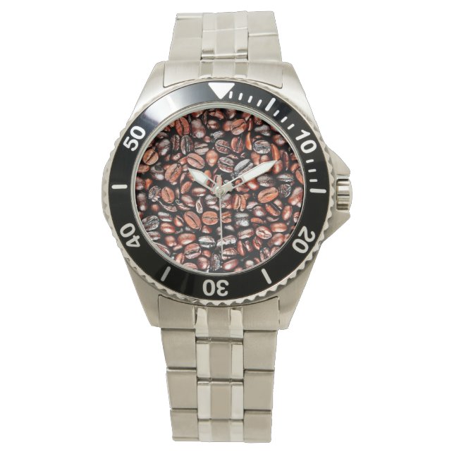 Pulsera Reloj de café (Anverso)