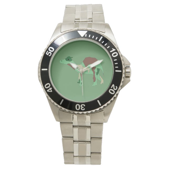 Pulsera Reloj de camelflaje (Anverso)
