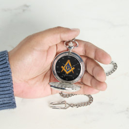 Pulsera Reloj de caridad de la escuadra y el compás de la 