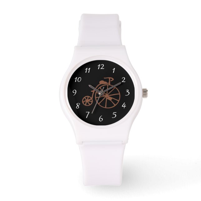 Pulsera Reloj de ciclismo retro (Anverso)