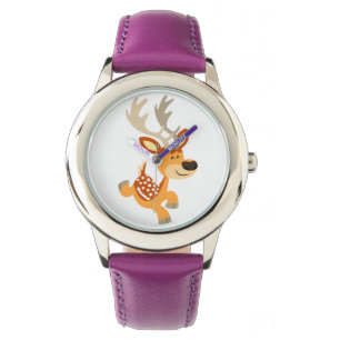 Pulsera Reloj de ciervos de barbacoa de Personalizado lind