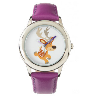 Pulsera Reloj de ciervos de barbacoa de Personalizado lind