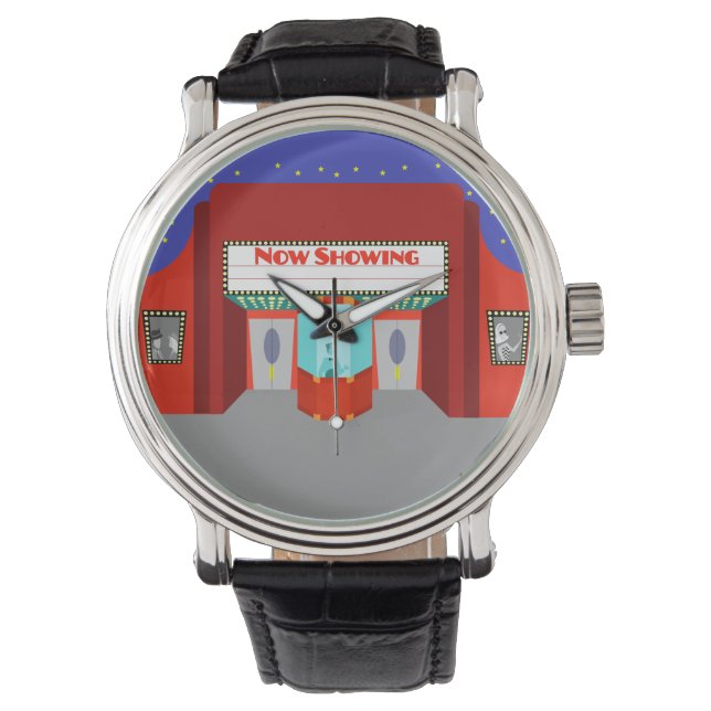 Pulsera Reloj de cine retro (Anverso)