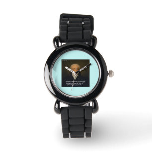 Pulsera Reloj de Cita de von Goethe para Tomar Acción