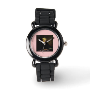 Pulsera Reloj de cita "Quiénes somos" de Benjamin Cardozo