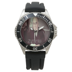 Pulsera Reloj de citas de FDR y Nada que temer