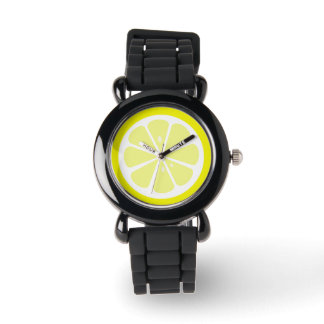 Pulsera Reloj de cítricos de limón Slice