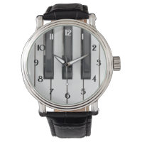 Reloj de claves de piano