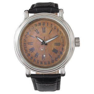 Pulsera Reloj de cobre del vintage del dial