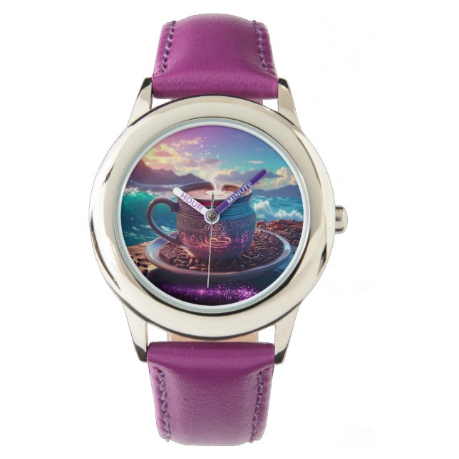 PULSERA RELOJ DE COCOA (Anverso)