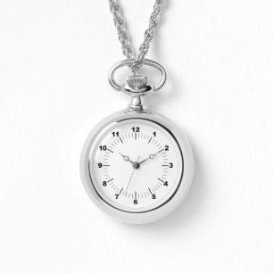 Pulsera Reloj de collar de plata - Personalizado (añadir i