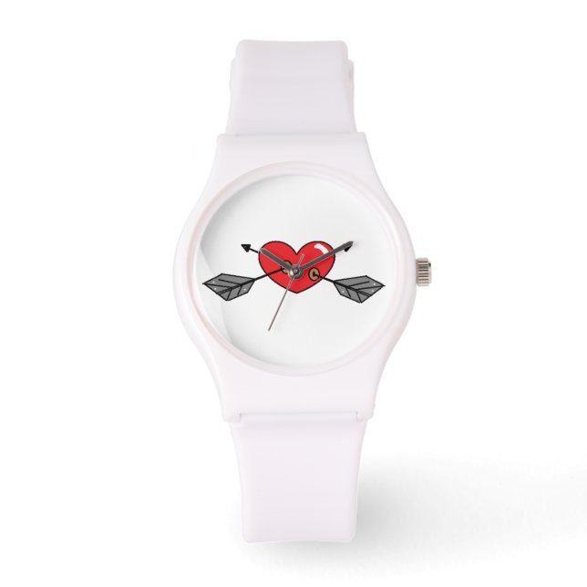 Pulsera Reloj de corazón (Anverso)