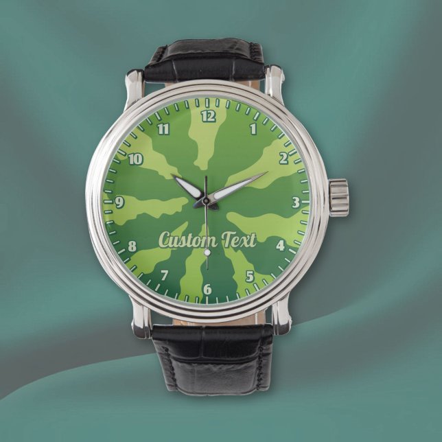 Pulsera Reloj de Corteza de Sandía (Subido por el creador)
