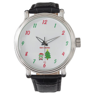 Pulsera Reloj de cosecha masculina de los navidades Franke