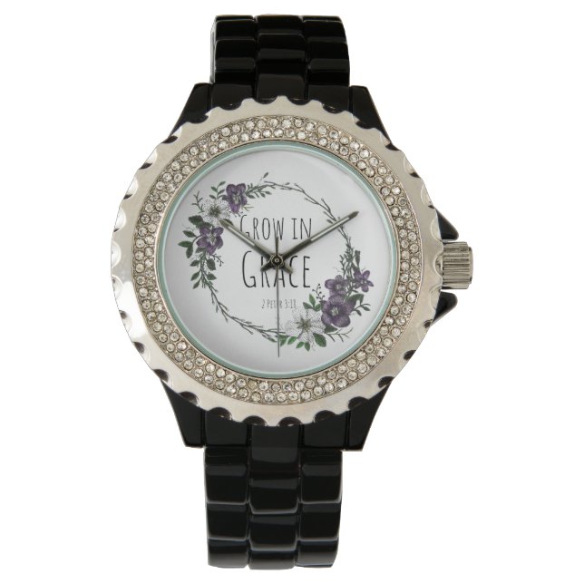 Pulsera Reloj de Crecimiento en Gracia (Anverso)