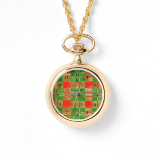 Pulsera Reloj de cuello MAC GREGOR TARTAN oro