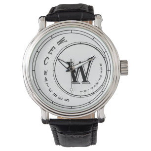 Pulsera Reloj de cuero para ruedas Wec W