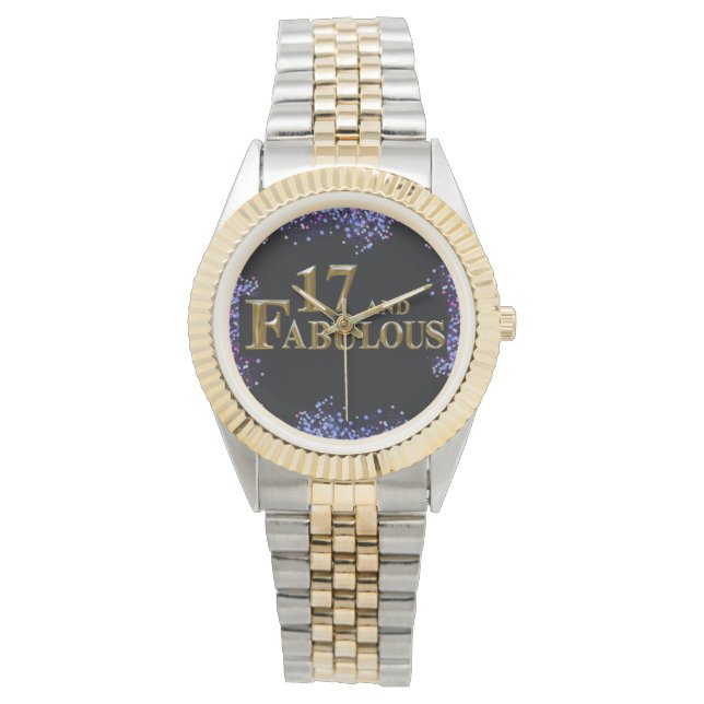 Pulsera Reloj de cumpleaños 17 (Anverso)