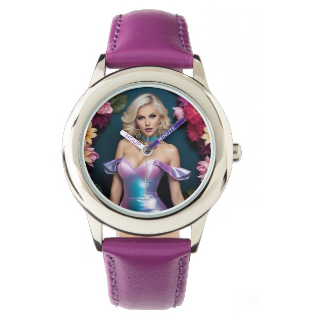 Pulsera Reloj de Dama Joven de Diseñador (Anverso)
