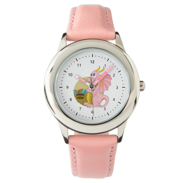 Pulsera Reloj de dibujos animados de dragón (Anverso)